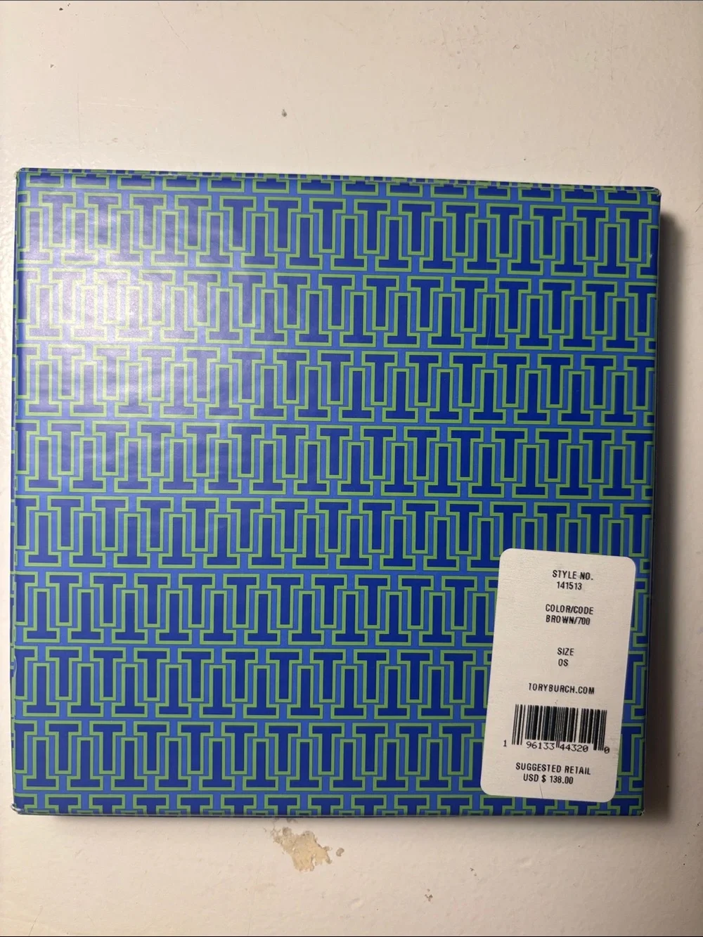 Tory Burch Brown Scalloped Linen Cocktail Napkins (Pack)
